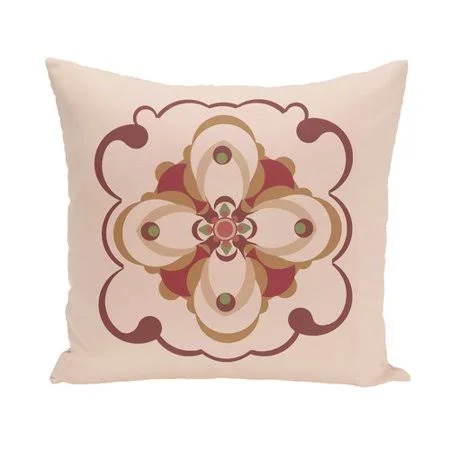 Bungalow Rose Anita Geometric Throw Pillow - Gray