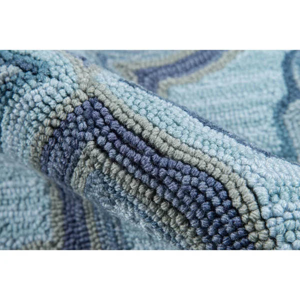Momeni Summit Area Rug - Blue, 5& x 7&6x22