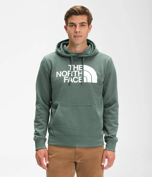 The North Face Half Dome Pullover Hoodie - Men's L Laurel Wreath Green