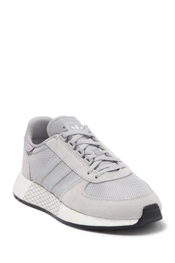 Adidas Marathon Tech Shoes Grey Two 11 - Womens Originals Shoes