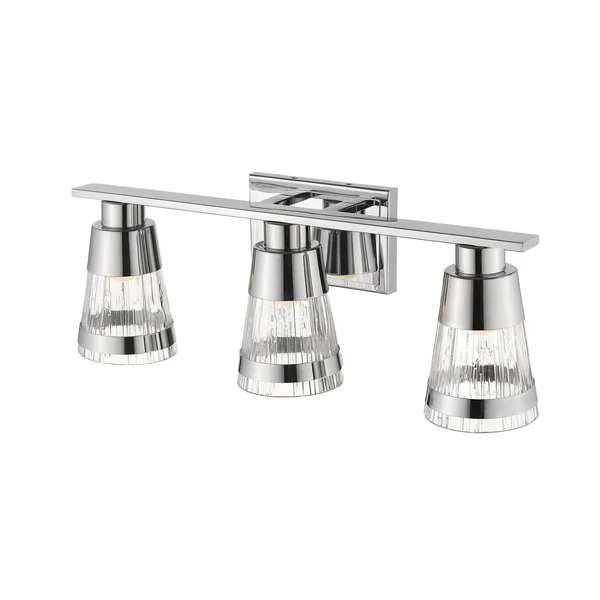 Z-Lite 1923-3V-CH-LED Ethos 3 Light Vanity - Chrome
