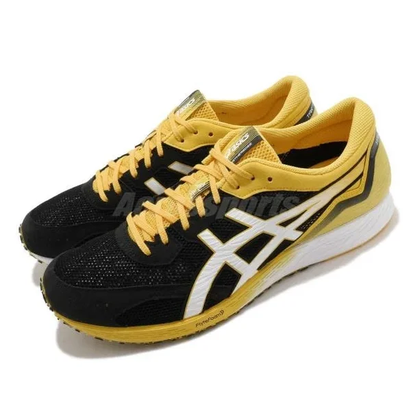 Asics Tartheredge Tai-Chi Yellow White Black Men Running Shoes 1011A544-750