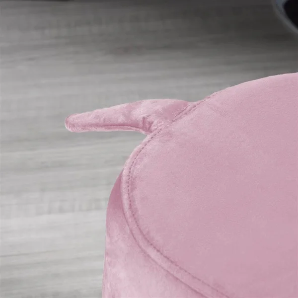 Christopher Knight Home Burton Velvet Pig Ottoman, Pink