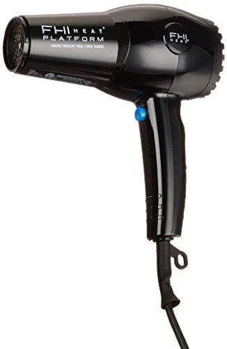 FHI Heat Platform Nano Weight Pro 1900 Turbo Tourmaline Ceramic Hair Dryer - Packaging May Vary