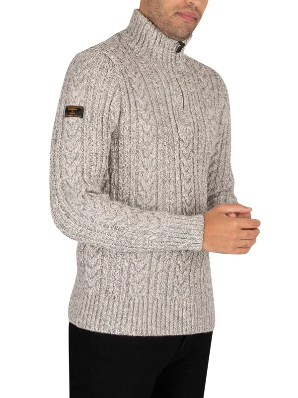 Superdry Jacob Henley Sweater M