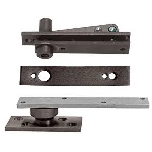 Rixson 370DU Dark Bronze Center-Hung Pivot Set
