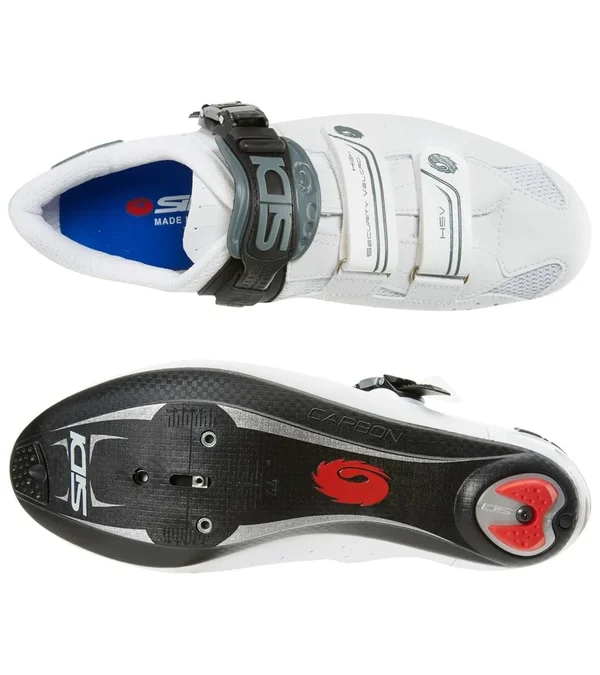 Sidi Genius 7 Shoes, 48, Shadow White