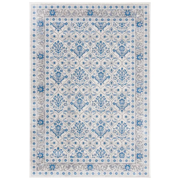 Safavieh Brentwood Naomh Geometric Area Rug - Beige/Navy, 8& x 10&