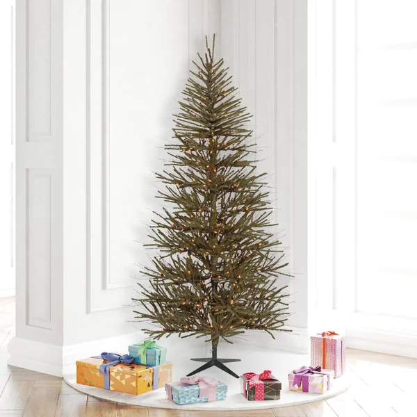 Vickerman 6& Vienna Twig Artificial Christmas Tree with 250 Clear Lights