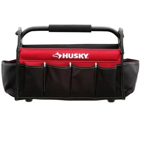 Husky 15 in. Tool Tote Bag Box Storage Organizer Toolbox 82042N12