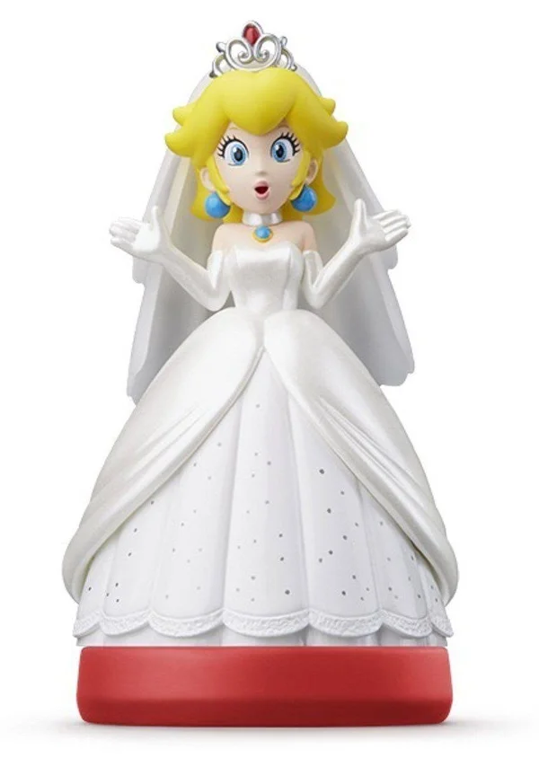 Nintendo Amiibo Triple Wedding Set Mario - Peach, Bowser Super Mario Series