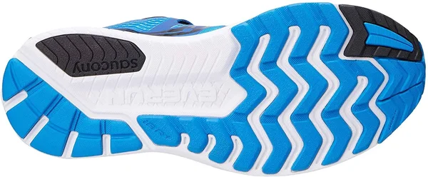 Saucony Ride ISO Grey, Blue S20444-3 (Men's) 11.5