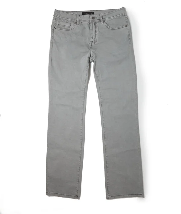 Liverpool Men's Pigment Dyed Stretch Relaxed Straight Pant - Sharkskin - 32x34