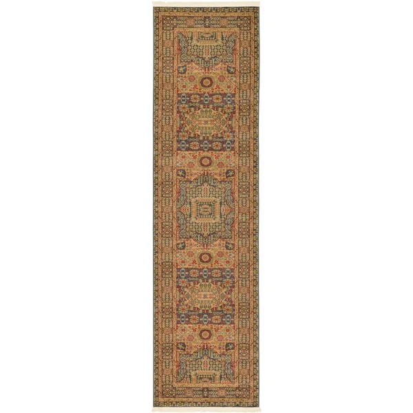 Unique Loom Jackson Palace Rug (Blue - 2&7x22 x 10& Runner)