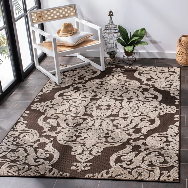 Safavieh Monroe MNR152D 8&0x22 x 11&2x22 Brown Area Rug