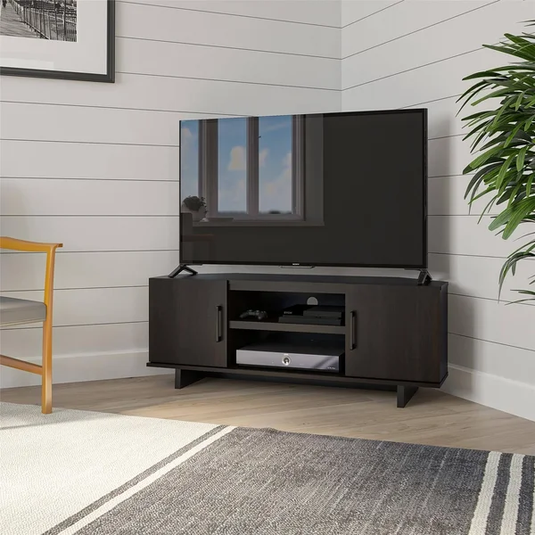 Copper Grove Dorothea Corner TV Stand - Espresso