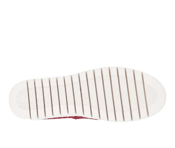 Easy Street Fresh Women's Slip-On Sneakers - Size: 9.5 Wide, Red