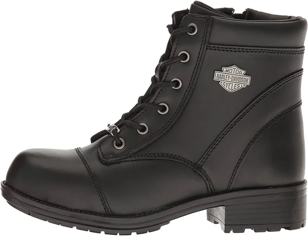 Harley-Davidson Women's Raine Steel Toe Work Boot - Size: 7, Black