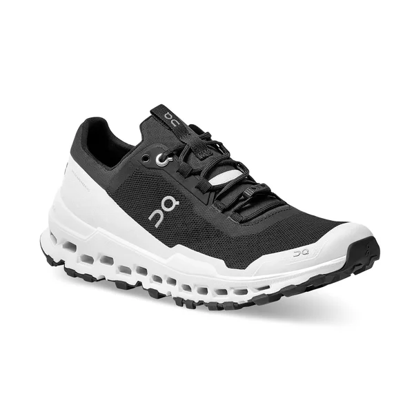 on Cloudultra Trail Running Shoe Men's, Black/White, 14