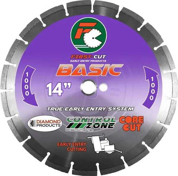 Diamond Products First-Cut Basic Early Entry Blades CBFC10250M (63390)