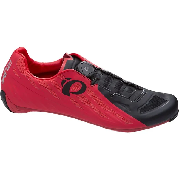 Pearl Izumi Men's Race Road V5 Shoe - Rogue Red/Black - 43.5