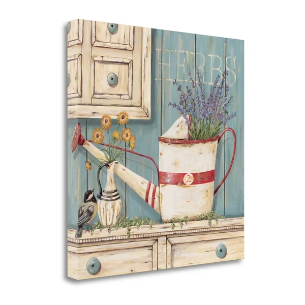 20x22 x 20x22 Herbs by Jo Moulton Fine Art Giclee Print - SBJM373-2020c