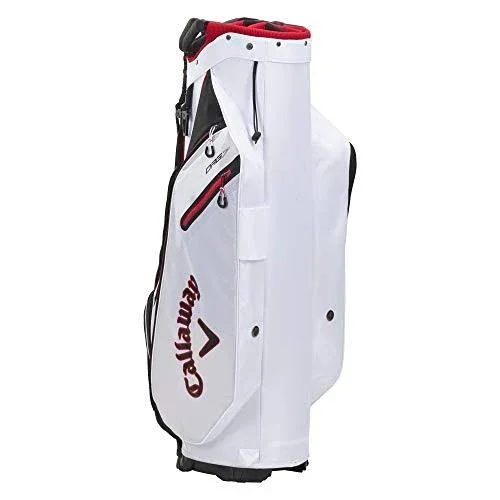 Callaway Golf Org 7 Cart Bag White Black Red