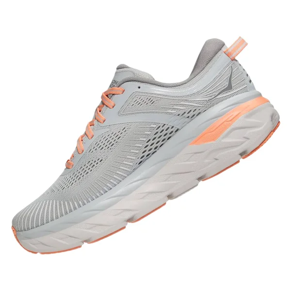 Hoka One One Women's Bondi 7 Black-White, 12