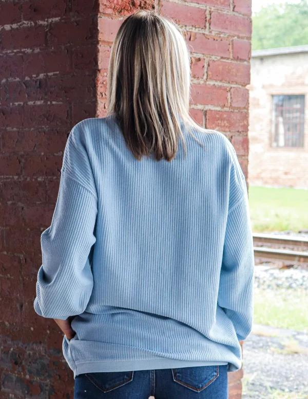Southern Shirt Corduroy Sweatshirt - Skyway - M