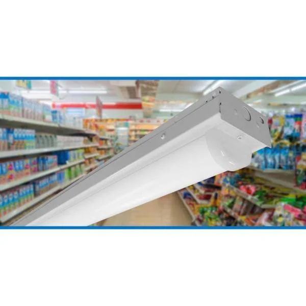 Nicor LS1-8-10S-UNV-40, 8 Foot Linear LED Strip Light in 4000K