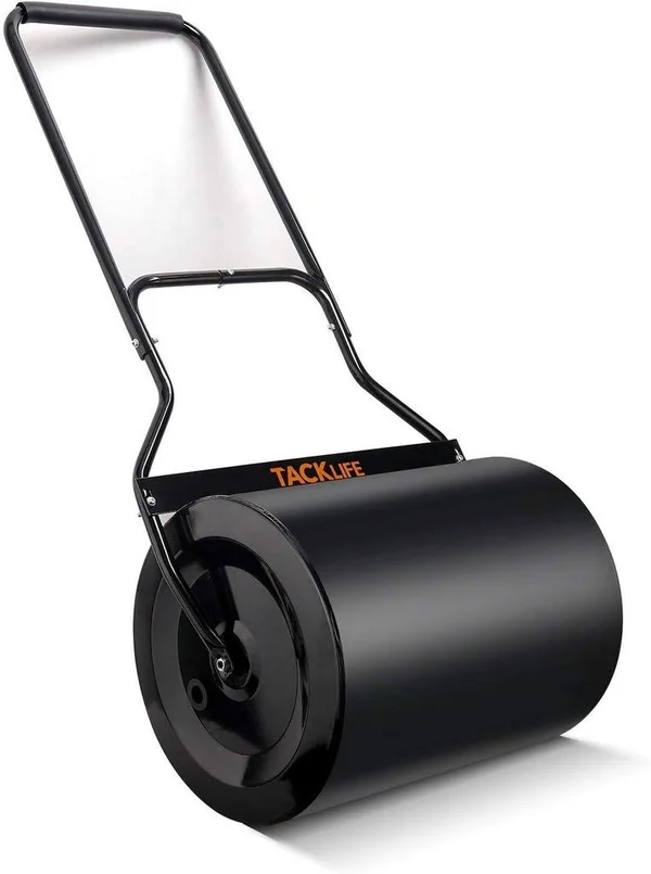 Tacklife Lawn Roller - Tow Behind Water Filled Roller Push 16 by 20-inch Hr60l
