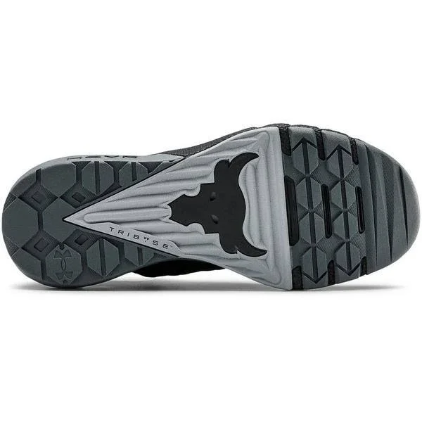 Under Armour Project Rock 3 Black/Grey Men's Training Shoes - Size: 9.5