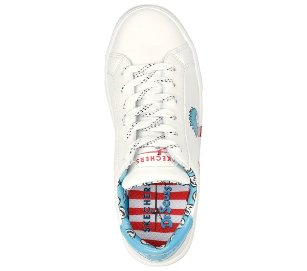 Skechers Dr. Seuss: Goldie 2.0 - Two Things White, Blue 9.0
