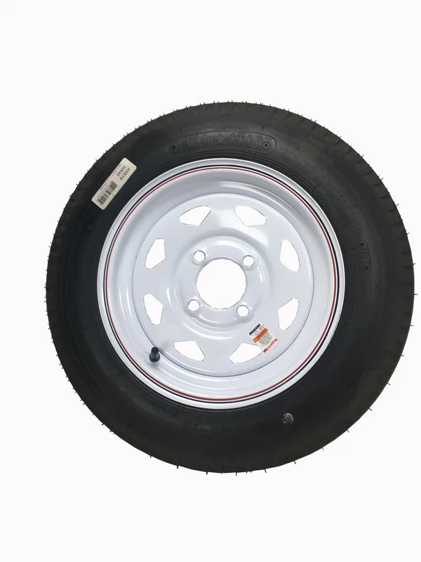 Loadstar 30540 12x22 Bias Tire and Wheel Assembly, 480-12 B