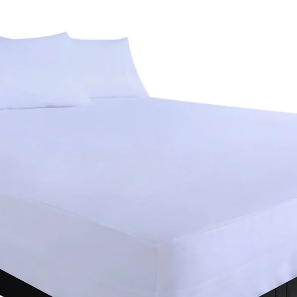 Stayclean Cotton Water and Stain Resistant Fitted Bed Protector Set, Twin