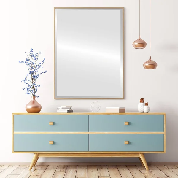 Singapore Framed Rectangle Mirror - Gold Spray - Gold Spray - 16 5/8x22x20 5/8x22