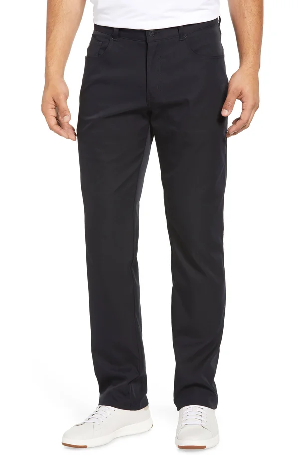 Peter Millar Men's eb66 5-Pocket Performance Pants - Black, Men's, 32