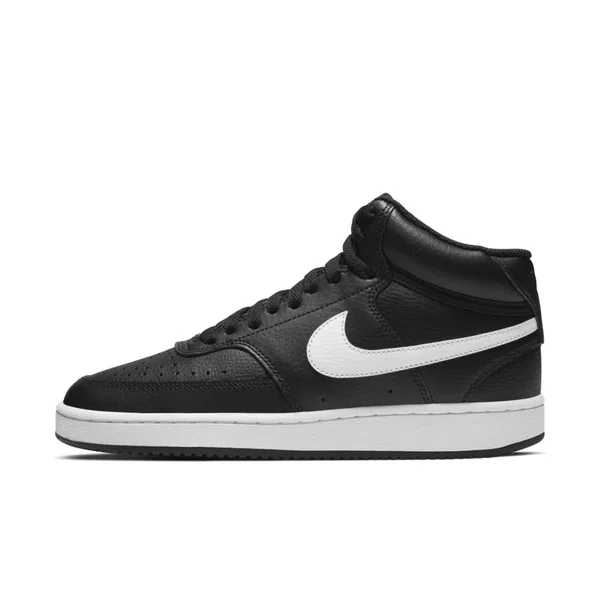Nike Court Vision Mid (Black/White) Women's Shoes