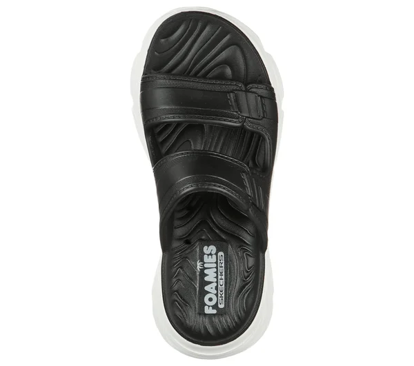 Skechers Women's Cali Gear Max Cushioning Incite Slide - Black/White