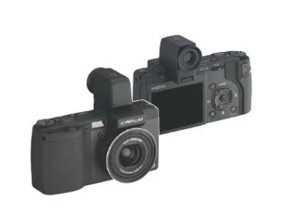 Ricoh Caplio GX100 - Digital camera - compact - 10.0 MP - 3x optical zoom