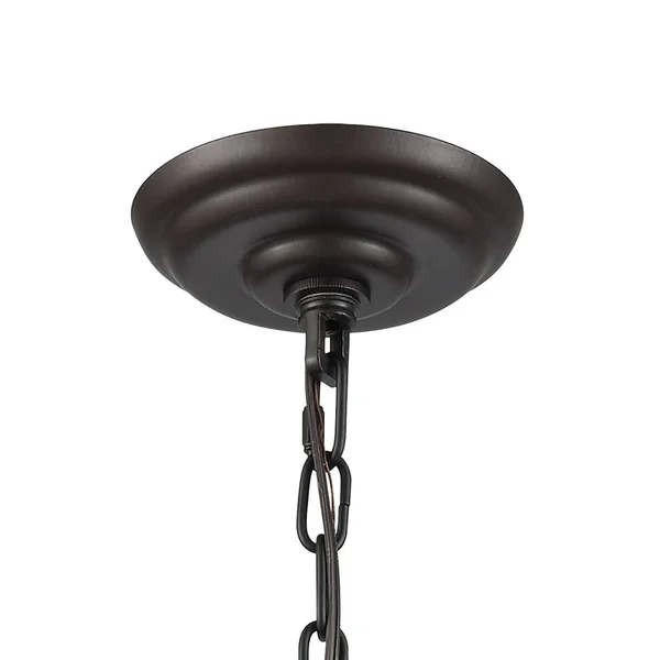 Elk Lighting 56580/1 Victoriana 1 Light Pendant in Oil Rubbed Bronze