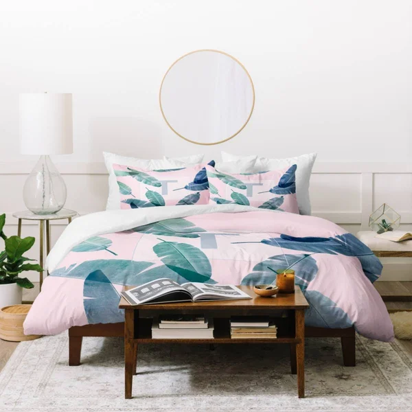 Deny Designs Iveta Abolina Peaches N Cream T Twin Duvet Set - Multi