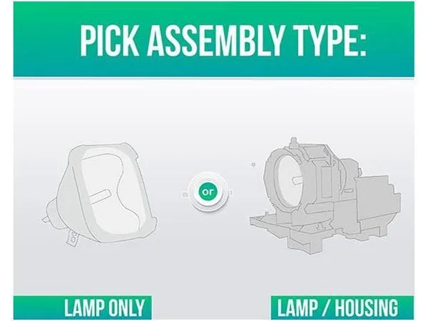 Original Philips TV Lamp Replacement with Housing for Sony KDF-E50A11