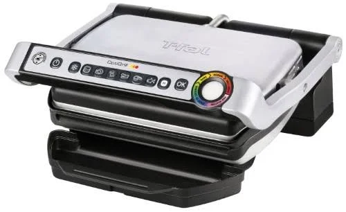 T-Fal OptiGrill Indoor Grill with Removable Plates and Precision Grilling Technology - Size: None, Multi-Colored GC702D53