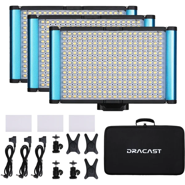 Dracast Camlux Max Daylight 3-Light Kit DRCAML-LK-3XMAXD
