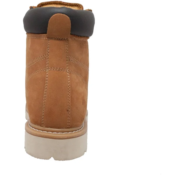 AdTec Men's 6 in. Tan Steel Toe Work Boot