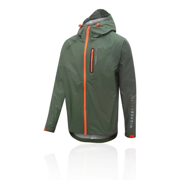 Higher State Trail Waterproof Lite Jacket - Green - EU S