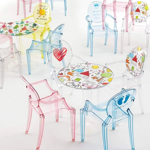 Kartell Lou Lou Ghost Chair Kids - Heart