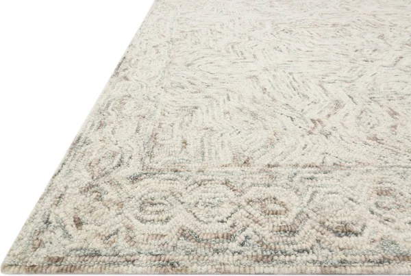 Loloi II Ziva ZV-01 Neutral Rug - 3 ft 6 in x 5 ft 6 in