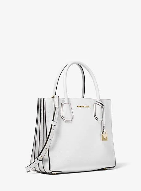 Michael Michael Kors Mercer Medium Accordion Tote - White